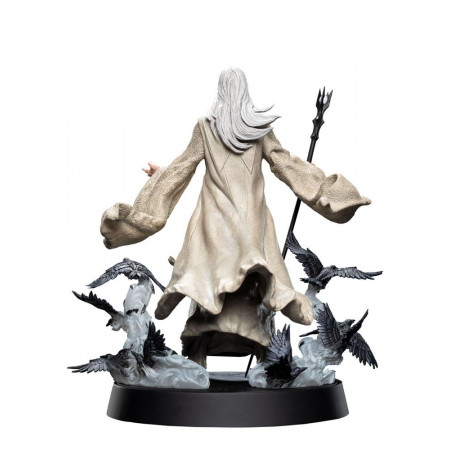 The Lord of the Rings figúrkas of Fandom PVC socha Saruman the White 26 cm